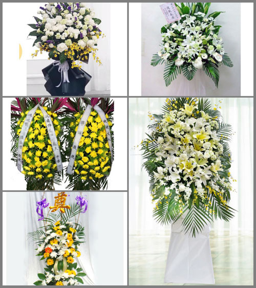 福建福州连江县潘度乡兰山村白事花篮预定